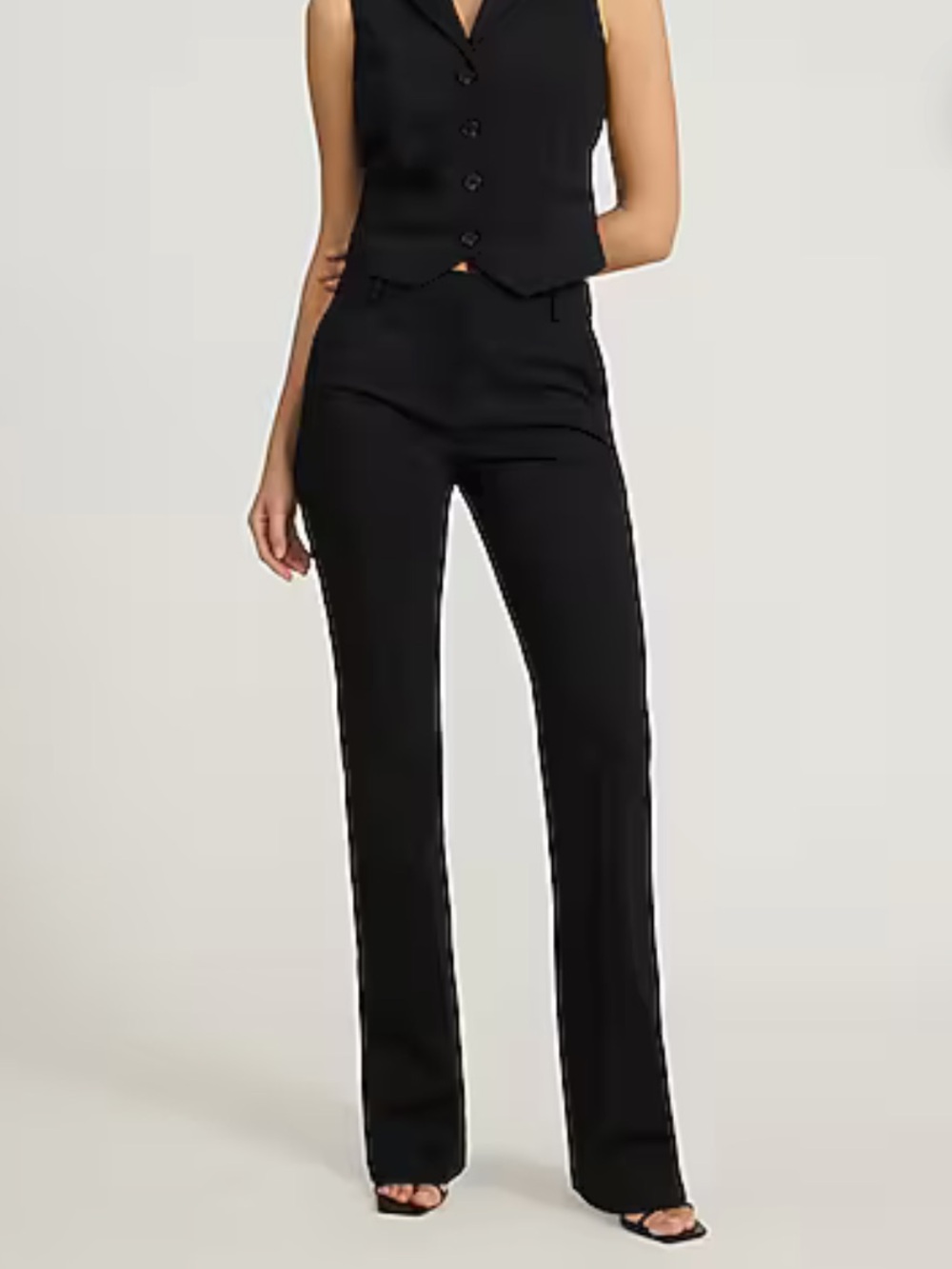 Express Black Editor Bootcut Pant